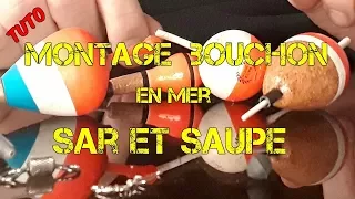 Pêche en mer Montage bouchon