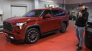 НОВАЯ Toyota Sequoia 2023 - БОЛЬШАЯ и МОЩНАЯ Тойота с тремя рядами сидений и она продается в России