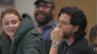 Game of thrones Cast React to Season 8 at the Final Table Read (Full Version)