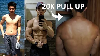 I Did over 20k Pull Up... And this is what happen to my body! (Calisthenic Back Transformation)