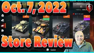 What to Buy in Store October 7, 2022 WOT Blitz | Littlefinger on World of Tanks Blitz