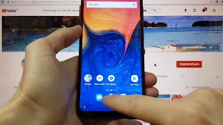 Samsung A10 FRP 2020 Сброс Google аккаунта андроид 10