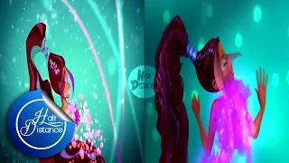 Winx` Club: Sirenix 2D vs. 3D (Similar Background Color)