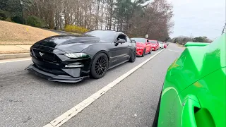 ZL1 EMBARRASSED MUSTANGS IN TRAFFIC…