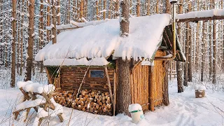 Spent the night in a fabulous log cabin. Alone with the wild.