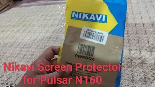 Nikavi Screen Protector for Pulsar N160 from Amazon