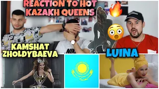 Reaction to HOT KAZAKH/QPOP Female Singers: Камшат Жолдыбаева - Падиша & Luina - Адреналин