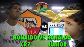 [Coppa Italia] Roma-Lazio commentata da Ronaldo e Ronaldo Junior #doppiaggicoatti