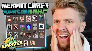 I Put The EMPIRES x HERMITCRAFT YouTubers In A Hunger Games And This Happened..