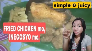 PINAKA JUICY NA FRIED CHICKEN NA PWEDENG INEGOSYO | #GEMS SCOPE