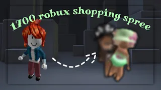 1700 Robux Shopping Spree 🛍️✨ (first time getting robux 💓)