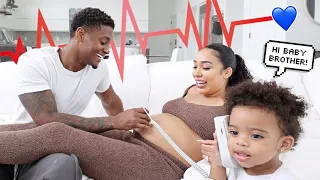 HEARING OUR BABY'S HEARTBEAT FOR THE FIRST TIME AS A FAMILY!