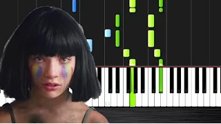 Sia - The Greatest - Piano Tutorial by PlutaX