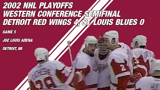 2002 Western Conference Semifinal Game 5: Detroit Red Wings 4, St. Louis Blues 0