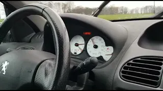 Acceleration Peugeot 206 GTI 0-100KMH