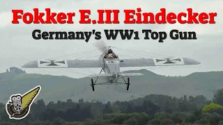 WW1 Fokker E.III Eindecker's Short Takeoff Roll