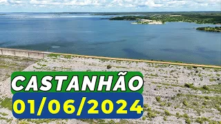 AÇUDE CASTANHÃO DADOS ATUALIZADOS HOJE 01/06/2024 Alto Santo - Jaguaribara Ceará