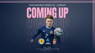 Scotland Under-21s v Hungary Under-21s | Men’s UEFA Under-21 EURO 2025 Qualifier