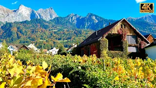 Maienfeld Switzerland - Amazing tourist destination in the Swiss Alps