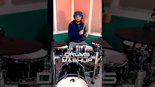 DRUMS MASHUP - Queen - Run Dmc Ft. Aerosmith