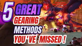 5 GREAT Gearing Methods MISSED! (WoW Dragonflight Season 4)