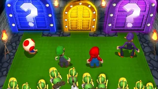 Mario Party 9 Minigames | KAMEK vs SHY GUY vs MARIO vs LUIGI (Difficulty Master)