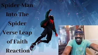 Spider Man Into The Spider Verse Leap of Faith Reaction