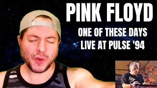 FIRST TIME HEARING Pink Floyd- "One Of These Days" Live at Pulse 1994 (Reaction)