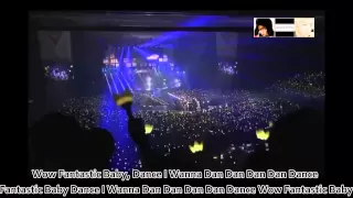 Big Bang - Fantastic Baby Lyrics(Rom/Eng) Concert Version