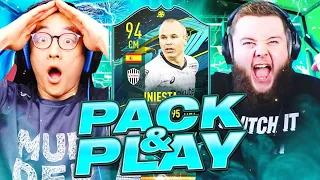 AAAAAHHHHHHH!!! WHAT A MESS! FIFA 21 Pack & Play on Flashback Iniesta w/@KIRBZ63