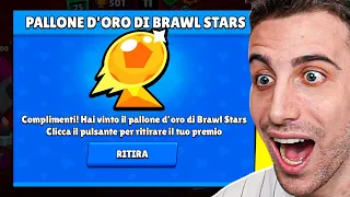 Ho VINTO il PALLONE D'ORO di Brawl Stars!