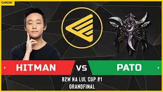 WC3 - B2W NA LUL Cup #1 - Grandfinal: [ORC] Hitman vs PaTo [NE]