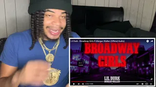 Lil Durk - Broadway Girls ft. Morgan Wallen (Official Audio) Reaction 🔥🔥🤯👿This Hard