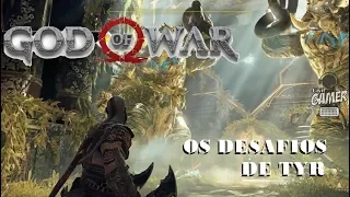 GOD OF WAR #36 OS DESAFIOS DE TYR ( PS4 Pro Português Br)