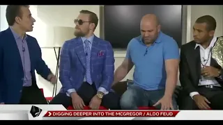 conor mcgregor "this is not a therapy session"