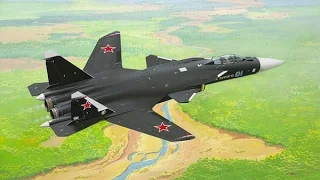 Истребитель Су 47 Беркут Крыло обратной стреловидности/Fighter Su 47 Golden Eagle Reverse sweep wing