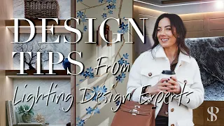 DESIGN TIPS FROM LIGHTING DESIGN EXPERTS | INTERIOR DESIGN