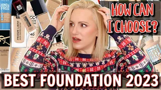 Favourite FOUNDATIONS of 2023 | Luxury, Affordable & Cruelty Free