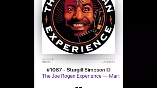 Joe rogan and Sturgill Simpson - the number is ZERO