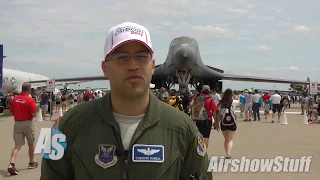 This Guy Flew A B-1 Bomber Into Oshkosh