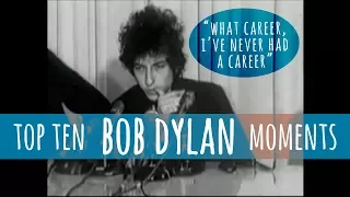 BOB DYLAN Top 10 Moments from Interviews