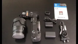 Sony a6400 Unboxing with 18-135 kit lens - ILCE-6400M