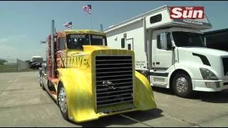 The 376 mph jet-powered truck - SHOCKWAVE