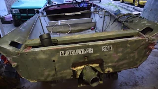 Home made jet boat build and test drive
