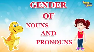 Gender fo Nouns & Pronouns | English Grammar With Elvis