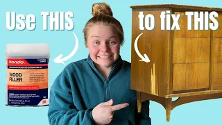 How to Use BONDO to Fix Peeling & Chipping VENEER