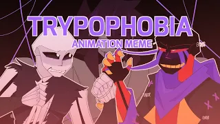 TRYPOPHOBIA animation meme || UNDERTALE AU'S Bad Sanses + Cape (flash warning)