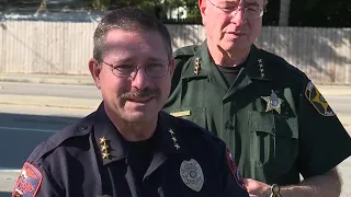 Press conference: Lakeland Police Officer killed in motorcycle crash, sheriff's office investigating