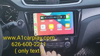 2016 Nissan rogue retrofit upgrade apple carplay touchscreen