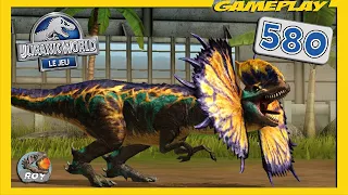 Je test le DILOPHOSAURE GEN 2 ► JURASSIC WORLD: Le Jeu 580 - royleviking